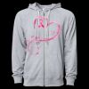 Icon Unisex Lightweight Loopback Terry Full-Zip Hooded Sweatshirt Thumbnail