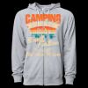 Icon Unisex Lightweight Loopback Terry Full-Zip Hooded Sweatshirt Thumbnail