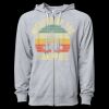 Icon Unisex Lightweight Loopback Terry Full-Zip Hooded Sweatshirt Thumbnail
