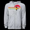 Icon Unisex Lightweight Loopback Terry Full-Zip Hooded Sweatshirt Thumbnail