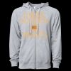 Icon Unisex Lightweight Loopback Terry Full-Zip Hooded Sweatshirt Thumbnail