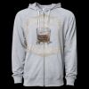 Icon Unisex Lightweight Loopback Terry Full-Zip Hooded Sweatshirt Thumbnail