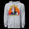 Icon Unisex Lightweight Loopback Terry Full-Zip Hooded Sweatshirt Thumbnail