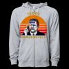 Icon Unisex Lightweight Loopback Terry Full-Zip Hooded Sweatshirt Thumbnail