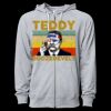 Icon Unisex Lightweight Loopback Terry Full-Zip Hooded Sweatshirt Thumbnail