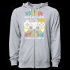 Icon Unisex Lightweight Loopback Terry Full-Zip Hooded Sweatshirt Thumbnail