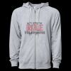 Icon Unisex Lightweight Loopback Terry Full-Zip Hooded Sweatshirt Thumbnail