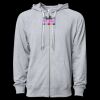 Icon Unisex Lightweight Loopback Terry Full-Zip Hooded Sweatshirt Thumbnail