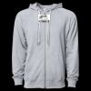 Icon Unisex Lightweight Loopback Terry Full-Zip Hooded Sweatshirt Thumbnail