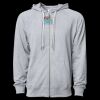 Icon Unisex Lightweight Loopback Terry Full-Zip Hooded Sweatshirt Thumbnail
