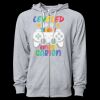 Icon Unisex Lightweight Loopback Terry Full-Zip Hooded Sweatshirt Thumbnail