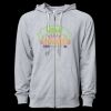 Icon Unisex Lightweight Loopback Terry Full-Zip Hooded Sweatshirt Thumbnail