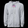 Icon Unisex Lightweight Loopback Terry Full-Zip Hooded Sweatshirt Thumbnail