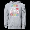 Icon Unisex Lightweight Loopback Terry Full-Zip Hooded Sweatshirt Thumbnail