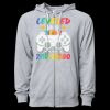 Icon Unisex Lightweight Loopback Terry Full-Zip Hooded Sweatshirt Thumbnail