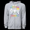 Icon Unisex Lightweight Loopback Terry Full-Zip Hooded Sweatshirt Thumbnail