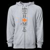 Icon Unisex Lightweight Loopback Terry Full-Zip Hooded Sweatshirt Thumbnail