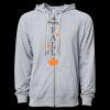 Icon Unisex Lightweight Loopback Terry Full-Zip Hooded Sweatshirt Thumbnail