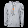 Icon Unisex Lightweight Loopback Terry Full-Zip Hooded Sweatshirt Thumbnail