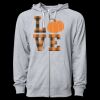 Icon Unisex Lightweight Loopback Terry Full-Zip Hooded Sweatshirt Thumbnail