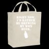 Ideal Twill Grocery Tote Thumbnail