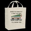 Ideal Twill Grocery Tote Thumbnail
