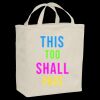 Ideal Twill Grocery Tote Thumbnail
