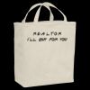 Ideal Twill Grocery Tote Thumbnail