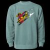 Unisex Midweight Pigment-Dyed Crewneck Sweatshirt Thumbnail