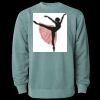 Unisex Midweight Pigment-Dyed Crewneck Sweatshirt Thumbnail