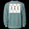 Unisex Midweight Pigment-Dyed Crewneck Sweatshirt Thumbnail