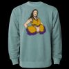 Unisex Midweight Pigment-Dyed Crewneck Sweatshirt Thumbnail