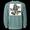 Unisex Midweight Pigment-Dyed Crewneck Sweatshirt Thumbnail