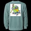 Unisex Midweight Pigment-Dyed Crewneck Sweatshirt Thumbnail