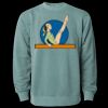 Unisex Midweight Pigment-Dyed Crewneck Sweatshirt Thumbnail