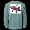 Unisex Midweight Pigment-Dyed Crewneck Sweatshirt Thumbnail