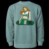 Unisex Midweight Pigment-Dyed Crewneck Sweatshirt Thumbnail