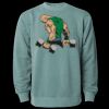 Unisex Midweight Pigment-Dyed Crewneck Sweatshirt Thumbnail