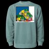 Unisex Midweight Pigment-Dyed Crewneck Sweatshirt Thumbnail