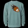 Unisex Midweight Pigment-Dyed Crewneck Sweatshirt Thumbnail