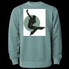 Unisex Midweight Pigment-Dyed Crewneck Sweatshirt Thumbnail