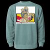 Unisex Midweight Pigment-Dyed Crewneck Sweatshirt Thumbnail