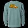 Unisex Midweight Pigment-Dyed Crewneck Sweatshirt Thumbnail