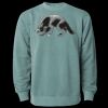 Unisex Midweight Pigment-Dyed Crewneck Sweatshirt Thumbnail