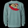 Unisex Midweight Pigment-Dyed Crewneck Sweatshirt Thumbnail