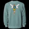 Unisex Midweight Pigment-Dyed Crewneck Sweatshirt Thumbnail