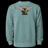 Unisex Midweight Pigment-Dyed Crewneck Sweatshirt Thumbnail