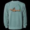 Unisex Midweight Pigment-Dyed Crewneck Sweatshirt Thumbnail