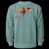 Unisex Midweight Pigment-Dyed Crewneck Sweatshirt Thumbnail