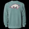 Unisex Midweight Pigment-Dyed Crewneck Sweatshirt Thumbnail